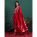 Picture of Elegant Silk Light Coral Readymade Salwar Kameez