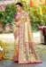 Picture of Graceful Silk Burly Wood Saree