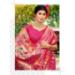 Picture of Beauteous Silk Medium Violet Red Saree