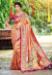 Picture of Ravishing Silk Orange Saree