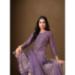 Picture of Marvelous Chiffon Purple Straight Cut Salwar Kameez
