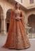 Picture of Appealing Silk Chocolate Lehenga Choli