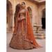 Picture of Appealing Silk Chocolate Lehenga Choli