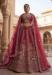 Picture of Well Formed Silk Pink Lehenga Choli