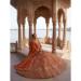 Picture of Sublime Silk Coral Lehenga Choli