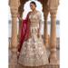 Picture of Sightly Silk Ghost White Lehenga Choli