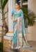 Picture of Magnificent Cotton & Silk Steel Blue Saree