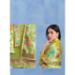 Picture of Georgette Dark Khaki Straight Cut Salwar Kameez