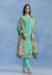 Picture of Medium Aqua Marine Straight Cut Salwar Kameez