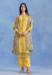Picture of Georgette Burly Wood Straight Cut Salwar Kameez