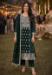 Picture of Georgette Dark Olive Green Readymade Salwar Kameez