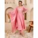 Picture of Statuesque Silk Pale Violet Red Readymade Salwar Kameez