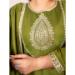 Picture of Statuesque Silk Olive Drab Readymade Salwar Kameez