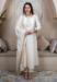 Picture of Superb Silk Off White Readymade Salwar Kameez