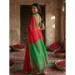 Picture of Beauteous Cotton Dark Red Saree