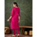 Picture of Cotton & Silk Deep Pink Readymade Salwar Kameez