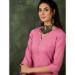 Picture of Cotton & Silk Light Coral Readymade Salwar Kameez