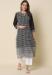 Picture of Charming Georgette Black Kurtis & Tunic