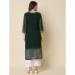Picture of Charming Georgette Sea Green Kurtis & Tunic