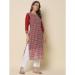 Picture of Well Formed Georgette Maroon Kurtis & Tunic