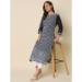 Picture of Superb Georgette Dark Slate Grey Kurtis & Tunic
