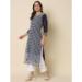 Picture of Superb Georgette Dark Slate Grey Kurtis & Tunic