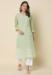 Picture of Sightly Georgette Dark Khaki Kurtis & Tunic