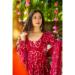 Picture of Fine Silk Pale Violet Red Readymade Salwar Kameez