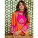 Picture of Alluring Silk Orange Red Readymade Salwar Kameez
