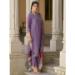 Picture of Classy Silk Dim Gray Readymade Salwar Kameez