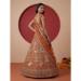 Picture of Comely Silk Chocolate Lehenga Choli