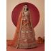 Picture of Comely Silk Chocolate Lehenga Choli