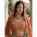 Picture of Resplendent Silk Chocolate Lehenga Choli
