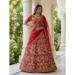 Picture of Taking Silk Fire Brick Lehenga Choli