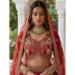 Picture of Taking Silk Fire Brick Lehenga Choli