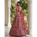 Picture of Alluring Silk Pink Lehenga Choli