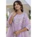 Picture of Graceful Silk Rosy Brown Readymade Salwar Kameez