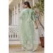 Picture of Lovely Silk Dark Sea Green Readymade Salwar Kameez
