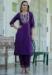 Picture of Lovely Silk Purple Readymade Salwar Kameez