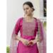 Picture of Comely Silk Pale Violet Red Readymade Salwar Kameez