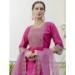 Picture of Comely Silk Pale Violet Red Readymade Salwar Kameez