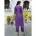 Picture of Wonderful Silk Purple Readymade Salwar Kameez