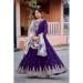 Picture of Beauteous Georgette Purple Readymade Gown
