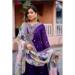Picture of Beauteous Georgette Purple Readymade Gown
