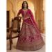 Picture of Wonderful Net Pink Lehenga Choli