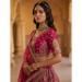 Picture of Wonderful Net Pink Lehenga Choli