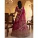 Picture of Wonderful Net Pink Lehenga Choli