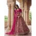 Picture of Charming Net Medium Violet Red Lehenga Choli