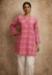 Picture of Chiffon & Georgette Pale Violet Red Kurtis And Tunic
