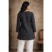 Picture of Wonderful Chiffon & Georgette Black Kurtis And Tunic